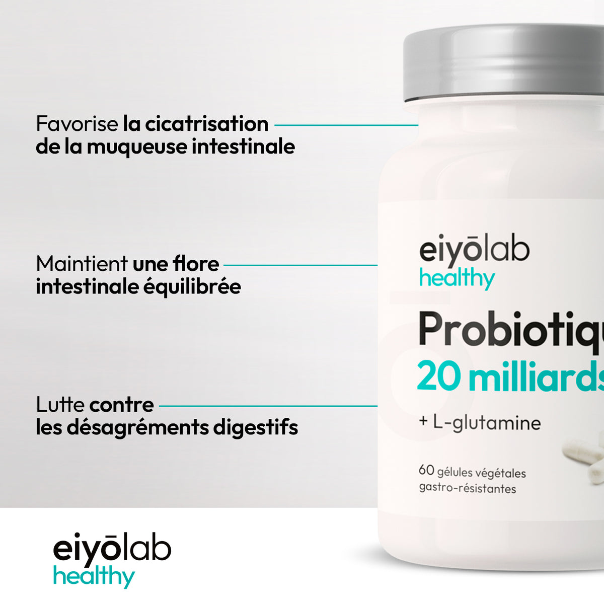 Probiotiques 20 milliards