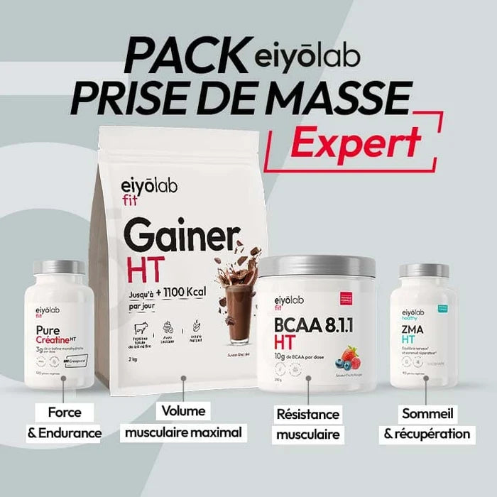 Pack Prise de Masse Expert