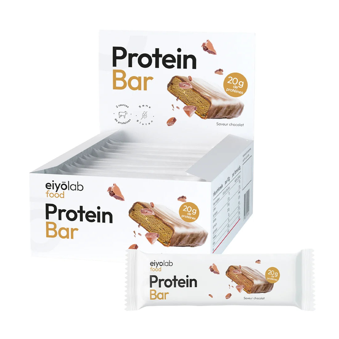 Protein bar pack de 12 barres